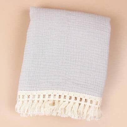 Couverture Bebe - BabyBlanket™ - Gris - Bébé Univers du Sommeil