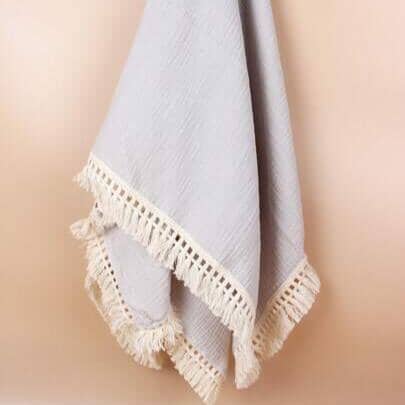 Couverture Bebe - BabyBlanket™ - Gris - Bébé Univers du Sommeil