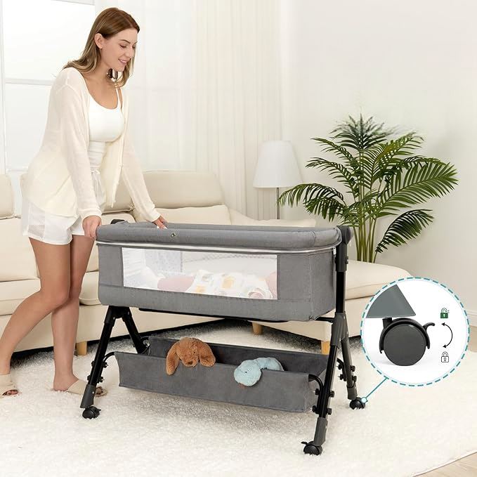 Lit Cododo - BabyBedMobile™ - Gris - Bébé Univers du Sommeil