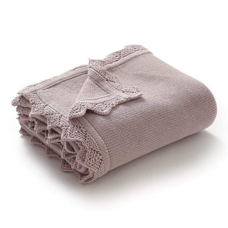 Couverture bebe tricot | Douceur Apaisante - BEBE UNIVERS DU SOMMEIL