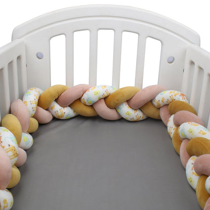 Tresse tour de lit bébé design moderne pour chambre de bébé