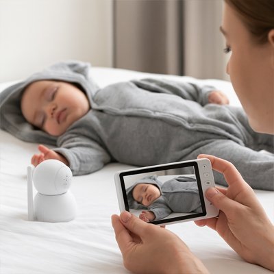 Caméra bébé | Vision HD Nocturne - BEBE UNIVERS DU SOMMEIL