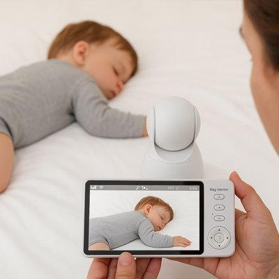 Caméra bébé | Vision HD Nocturne - BEBE UNIVERS DU SOMMEIL