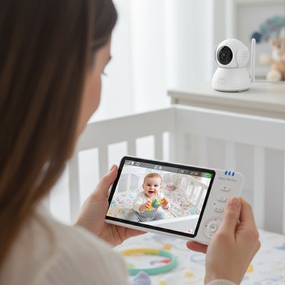 Caméra bébé | Vision HD Nocturne - BEBE UNIVERS DU SOMMEIL