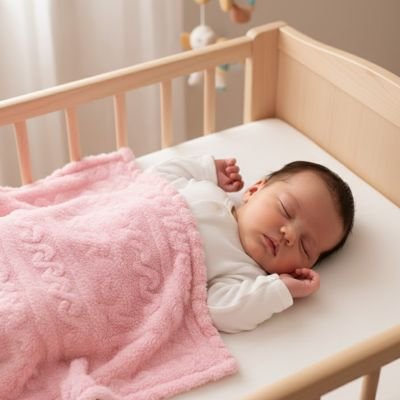 Couverture bébé | Ultra - douce - BEBE UNIVERS DU SOMMEIL
