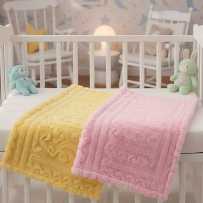Couverture bébé | Ultra - douce - BEBE UNIVERS DU SOMMEIL