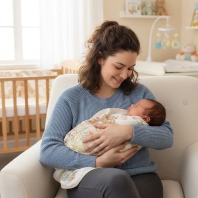 Couverture bébé | 100% Coton Douceur - BEBE UNIVERS DU SOMMEIL