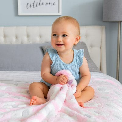 Couverture bebe | Velours Douceur - BEBE UNIVERS DU SOMMEIL