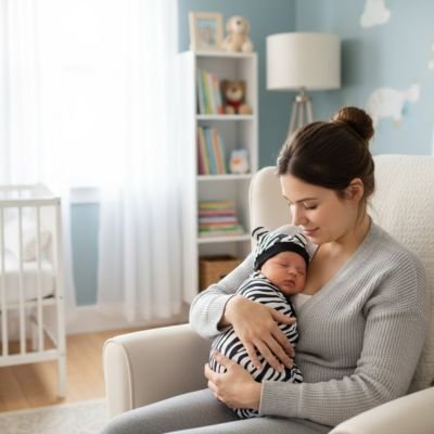 Couverture d'emmaillotage | Douceur Sécurisante - BEBE UNIVERS DU SOMMEIL