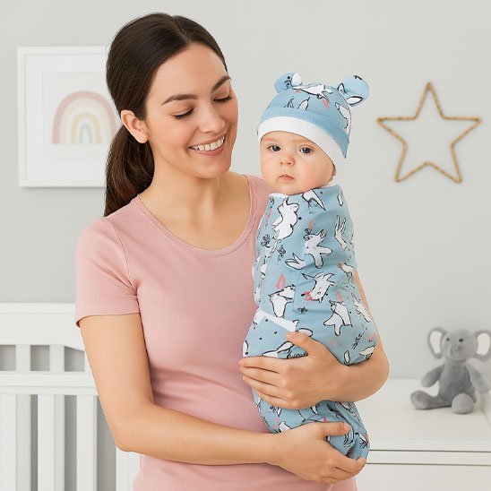 Couverture emmaillotage | DodoSérénité - BEBE UNIVERS DU SOMMEIL