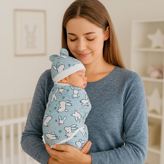 Couverture emmaillotage | DodoSérénité - BEBE UNIVERS DU SOMMEIL