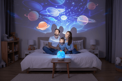 Veilleuse Projecteur Galaxie | Planètes et Étoiles pour Chambre Bébé - BEBE UNIVERS DU SOMMEIL