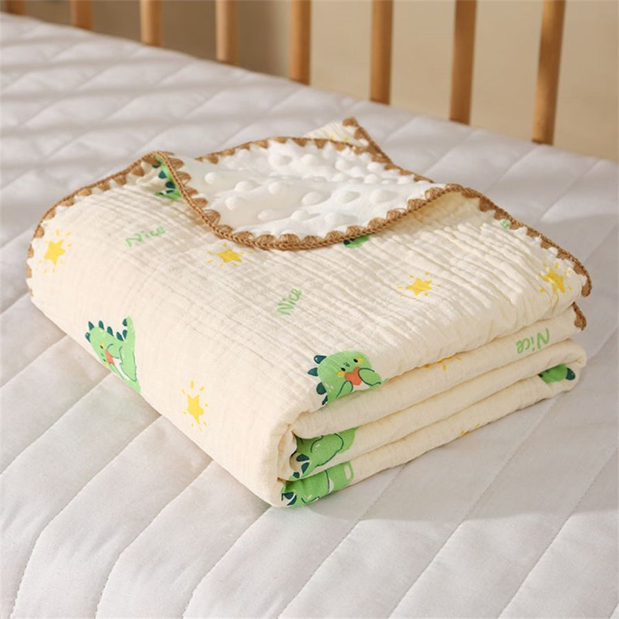 Couverture bébé coton biologique naturel doux chaleur légère respirante chambre nourrisson confort