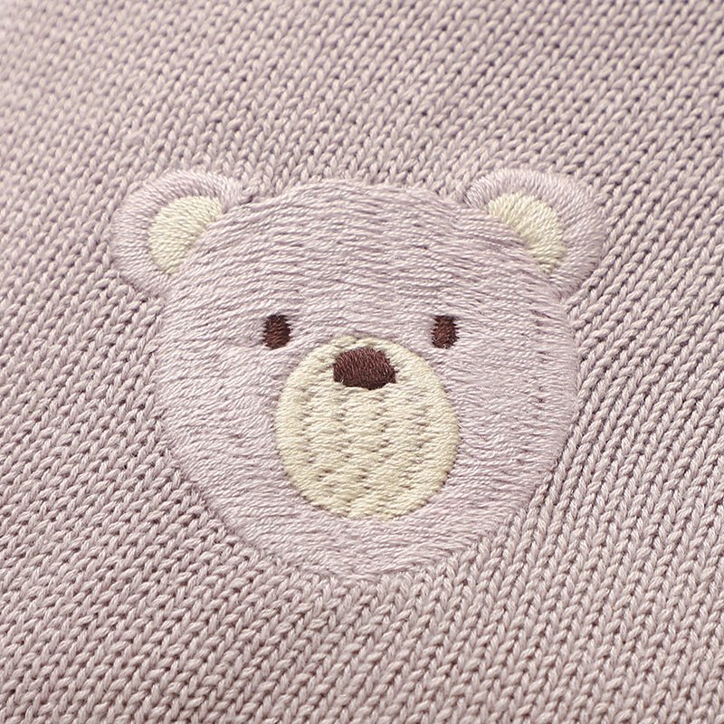 Couverture bebe tricot | Douceur Apaisante - BEBE UNIVERS DU SOMMEIL