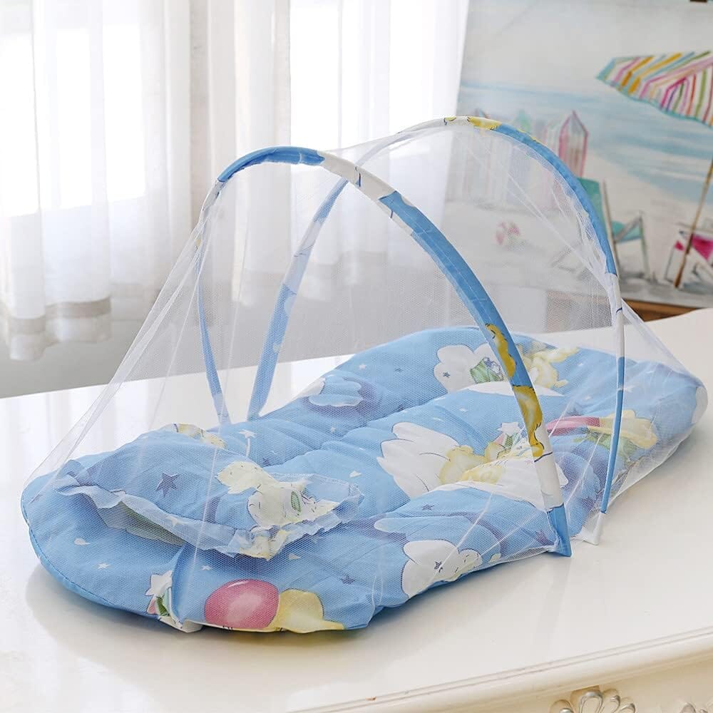Moustiquaire Lit Bébé - SleepNest™ - Bleu - Bébé Univers du Sommeil