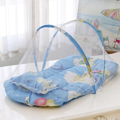 Moustiquaire Lit Bébé - SleepNest™ - Bleu - Bébé Univers du Sommeil