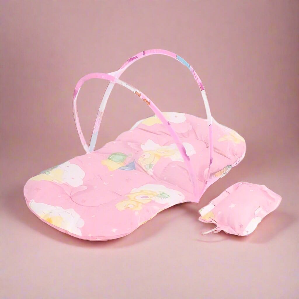 Moustiquaire Lit Bébé - SleepNest™ - Rose - Bébé Univers du Sommeil
