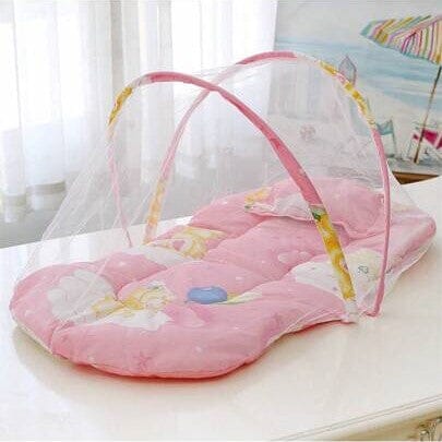 Moustiquaire Lit Bébé - SleepNest™ - Rose - Bébé Univers du Sommeil