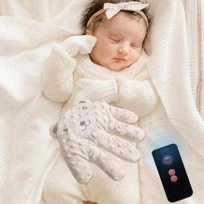 Oreiller Bébé - CalmHand™ - Ours Blanc - Bébé Univers du Sommeil