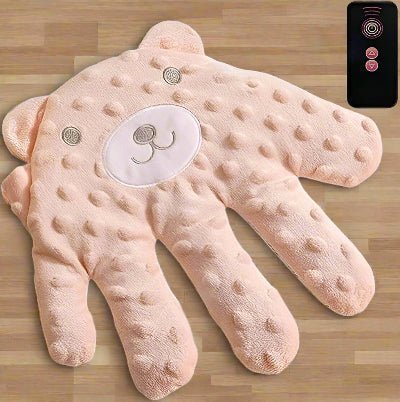 Oreiller Bébé - CalmHand™ - Ours Rose - Bébé Univers du Sommeil