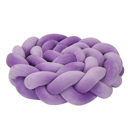 Tresse de lit violet doux"