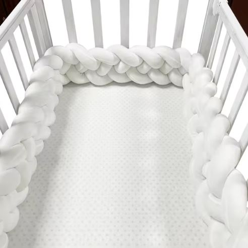 Tour de Lit Bebe - CozyKnot™ - Blanc - Bébé Univers du Sommeil
