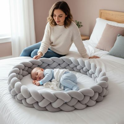 Tresse de lit | Cocooning Bébé - BEBE UNIVERS DU SOMMEIL