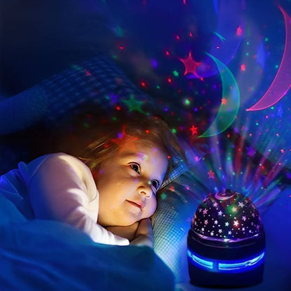 Veilleuse bébé projection plafond | Stellaire - BEBE UNIVERS DU SOMMEIL