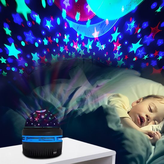 Veilleuse bébé projection plafond | Stellaire - BEBE UNIVERS DU SOMMEIL